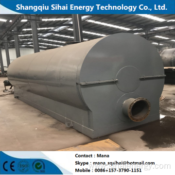 Free installation waste oil distillation plant